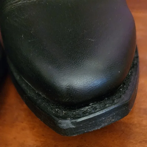 John Fluevog Autry Kay Tall Western Boots in Black Stars - Picture 6 of 13